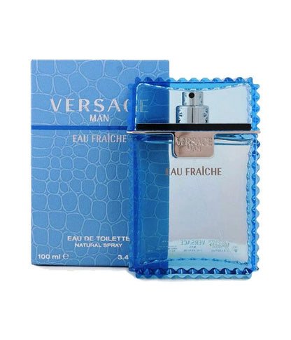 Versace Man Cologne By Versace Eau Fraiche EDT Spray Blue 3.4oz/100ml For Men