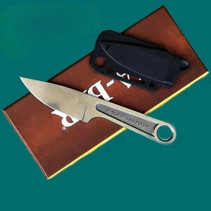 Ka-Bar Wrench Fixed Knife 3" Blade 425 Carbon Steel One Piece free shipping.